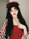 Back to Basics Long Straight Black Lolita Wig