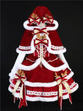 Christmas Symphony Winter Lolita Jumper Dress, Cape and Blouse