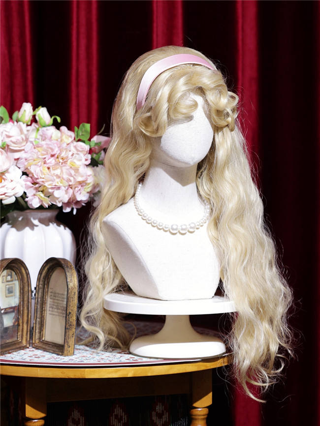 Barbie Princess Long Wavy Blonde Lolita Wig
