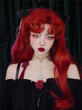 Dragon Family Water Wave Princess Wig and Double Ponytails