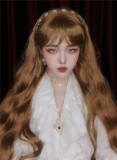 Gilt Amber Long Wavy Honey Brown Lolita Wig