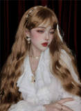 Gilt Amber Long Wavy Honey Brown Lolita Wig