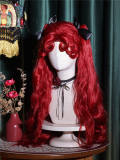 Dragon Family Water Wave Princess Wig and Double Ponytails