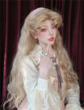 Barbie Princess Long Wavy Blonde Lolita Wig
