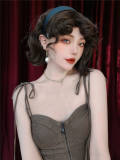 Little Lady Retro Short Brown Wig