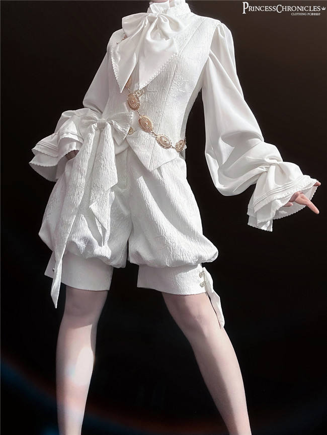 Princess Chronicles Rabbit Hunting White Vest Ouji Fashion