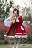 Bear Ears Sweet Christmas Lolita Coat