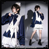 Princess Chronicles Rabbit Hunting Royal Blue Lolita Blouse