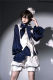 Princess Chronicles Rabbit Hunting Royal Blue Blouse Ouji Fashion