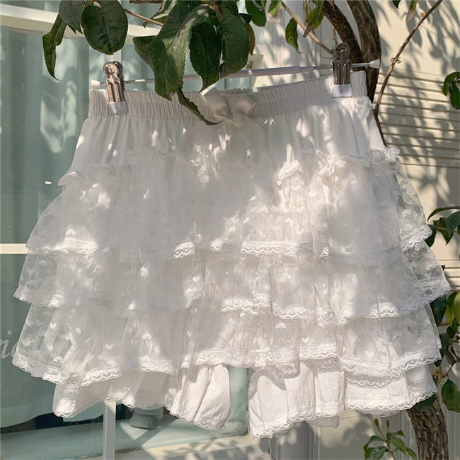 Sweet Heart Print Puffy Bloomer