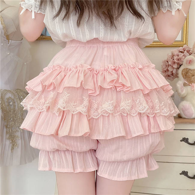 Dark Prints Double Layers Lolita Bloomer