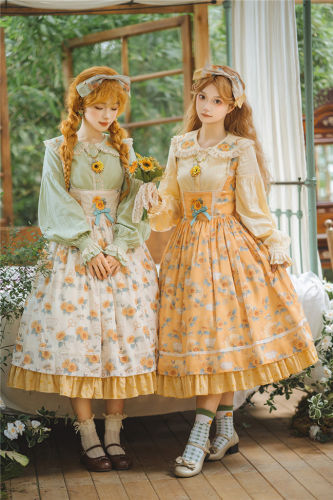 Miss Point Garden Sunflower Corset Lolita Dress