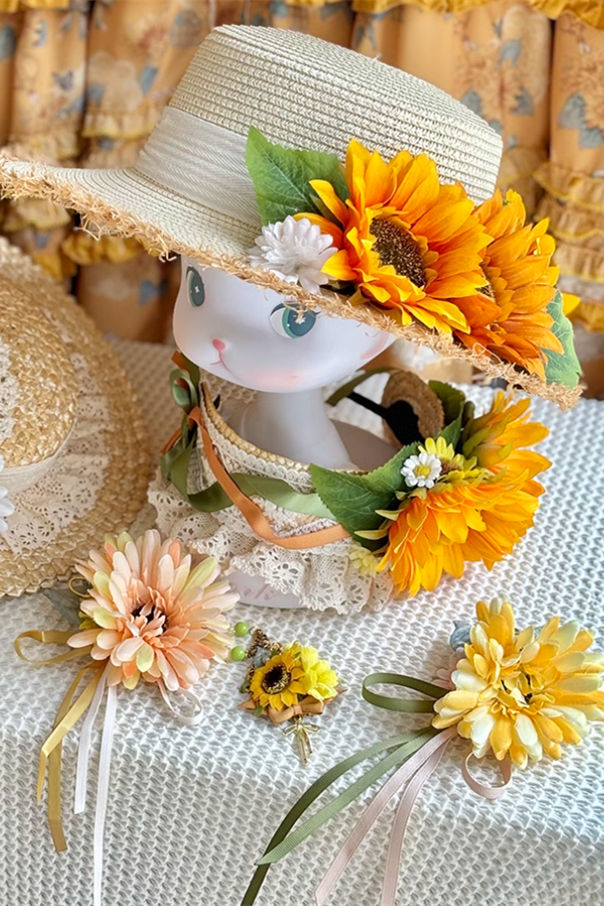 Miss Point Garden Sunflower Lolita Accessories