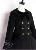 Pumpkin Cat Winter  Lolita Long Jacket and Cape