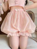 Sweet Glass Yarn Puffy Bloomer