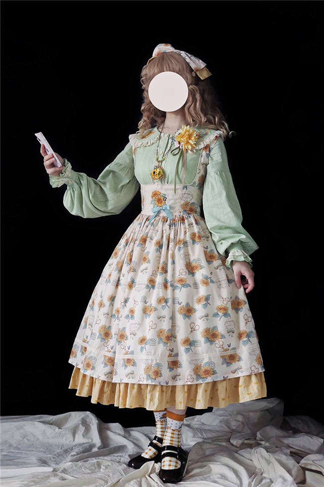 Miss Point Garden Sunflower Corset Lolita Dress