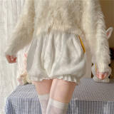 Corgi Butt Tail Winter Lolita Bloomer