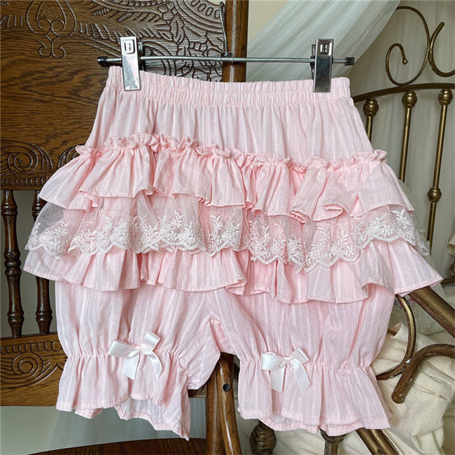 Dark Prints Double Layers Lolita Bloomer