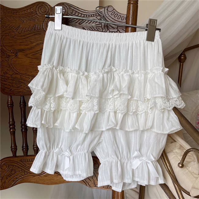 Dark Prints Double Layers Lolita Bloomer