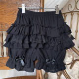 Dark Prints Double Layers Lolita Bloomer