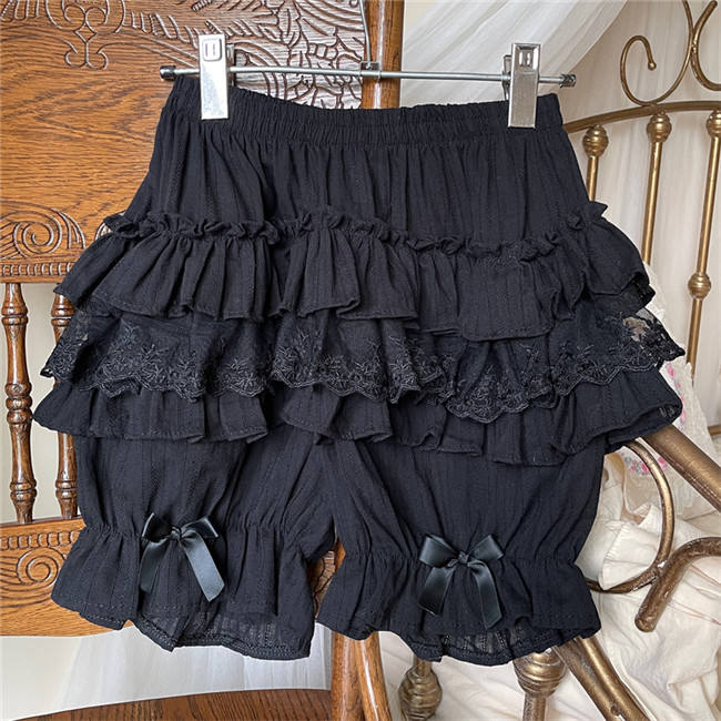 Dark Prints Double Layers Lolita Bloomer