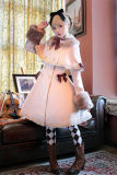 Pumpkin Cat Winter  Lolita Long Jacket and Cape