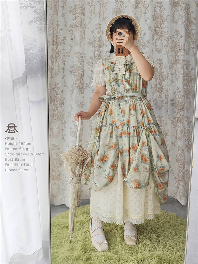 Miss Point Garden Sunflower Daily Wear Lolita Jumper Dress