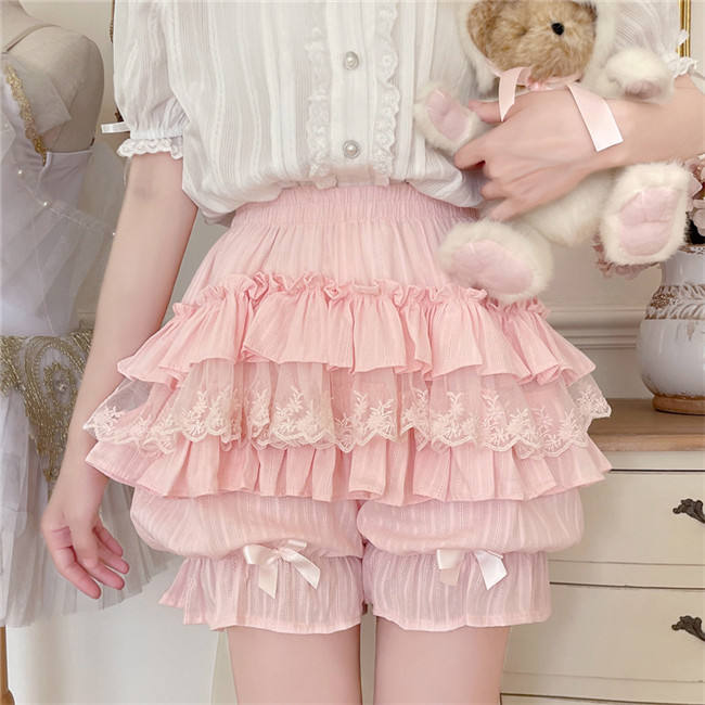 Dark Prints Double Layers Lolita Bloomer