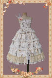 Infanta Miss Rabbit Lolita Jumper Dress, Blouse and Accessories