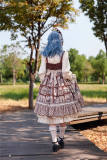 Infanta Underground Bear Brown Lolita Dress, Blouse, Underskirt and Headbow