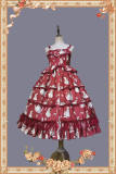 Infanta Miss Rabbit Lolita Jumper Dress, Blouse and Accessories