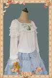 Infanta Lily of the Valley Embroidery Chiffon Lolita Blouse