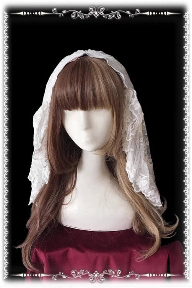 Infanta Spider Lady Double Layers Gothic Lolita Veil