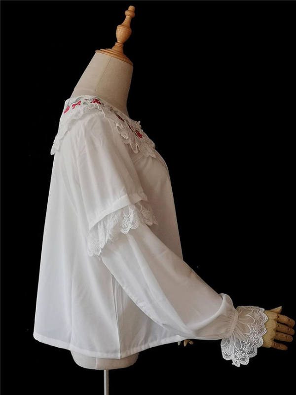 Strawberry Bouquet Sweet Lolita Blouse
