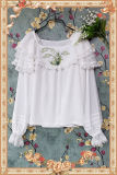 Infanta Lily of the Valley Embroidery Chiffon Lolita Blouse