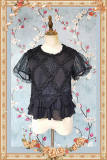 Infanta Dark Forest Black Skirt, Blouse and Headdress