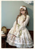 Alice Girl Iris Garden in Spring Ruffle Collar Lolita Blouse