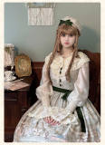 Alice Girl Iris Garden in Spring Ruffle Collar Lolita Blouse