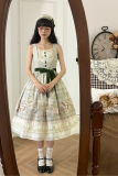 Alice Girl Iris Garden in Spring Daily Wear Lolita Dress