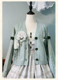 Alice Girl Iris Garden in Spring Knitwear Coat