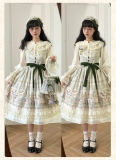 Alice Girl Iris Garden in Spring Daily Wear Lolita Dress