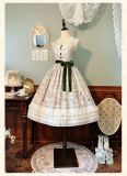 Alice Girl Iris Garden in Spring Daily Wear Lolita Dress
