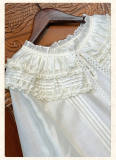 Alice Girl Iris Garden in Spring Ruffle Collar Lolita Blouse