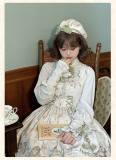 Alice Girl Iris Garden in Spring Long Sleeves Lolita Blouse