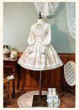 Alice Girl Iris Garden in Spring Long Sleeves Lolita Blouse