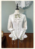 Alice Girl Iris Garden in Spring Long Sleeves Lolita Blouse