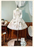 Alice Girl Iris Garden in Spring Long Sleeves Lolita Blouse