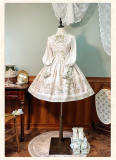 Alice Girl Iris Garden in Spring Daily Wear Lolita Dress