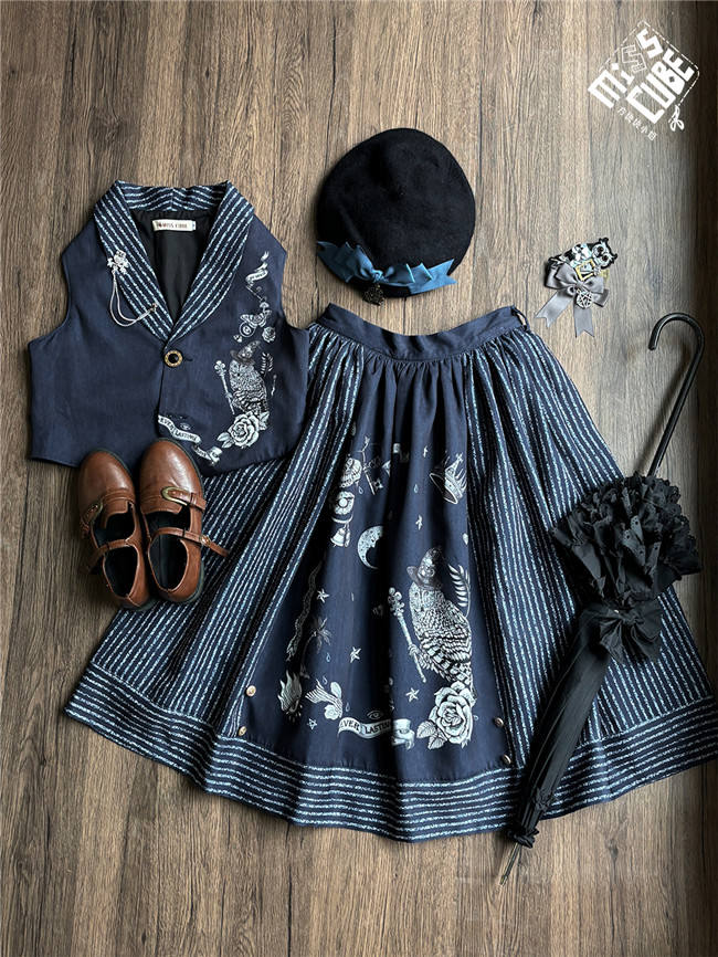 Miss Point Magic Messenger Lolita Skirt