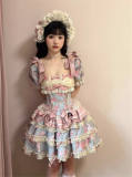 Gem and Rose Luxury Hime Lolita Dress Fullset